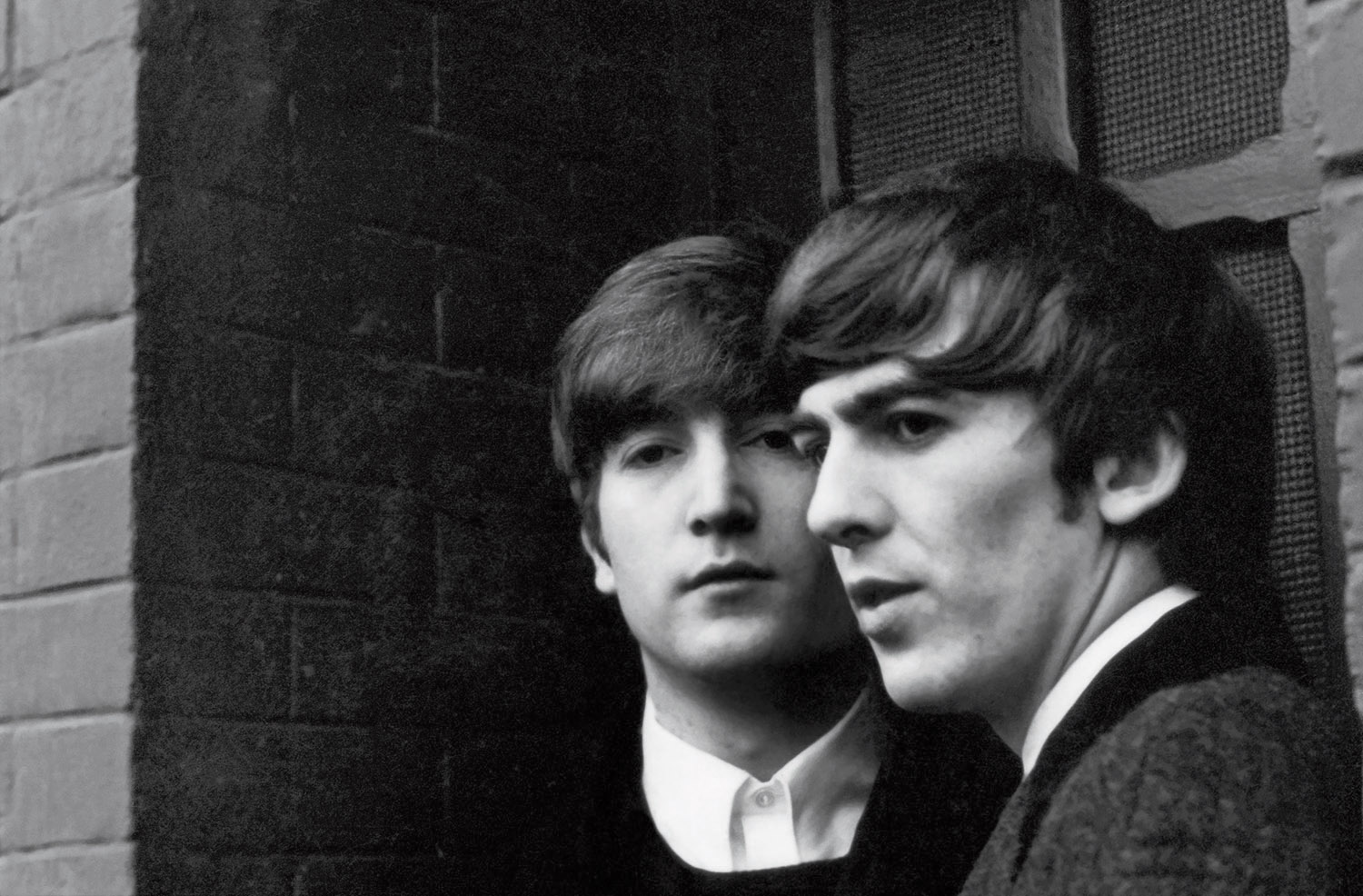 John and George. Paris, 1964. <span>© 1963-1964 Paul McCartney</span>