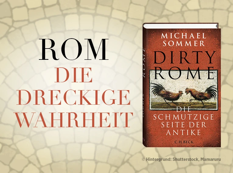 Banner für das Buch "Dirty Rome" von Michael Sommer
