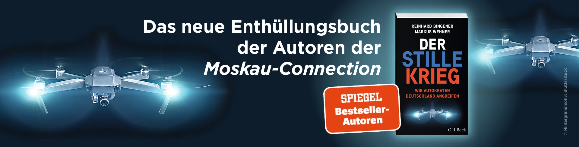 Banner für das Buch "Der stille Krieg" von Reinhard Bingener und Markus Wehner