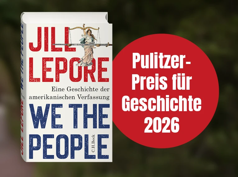 Werbung für das Buch "We the people" von Jill Lepore
