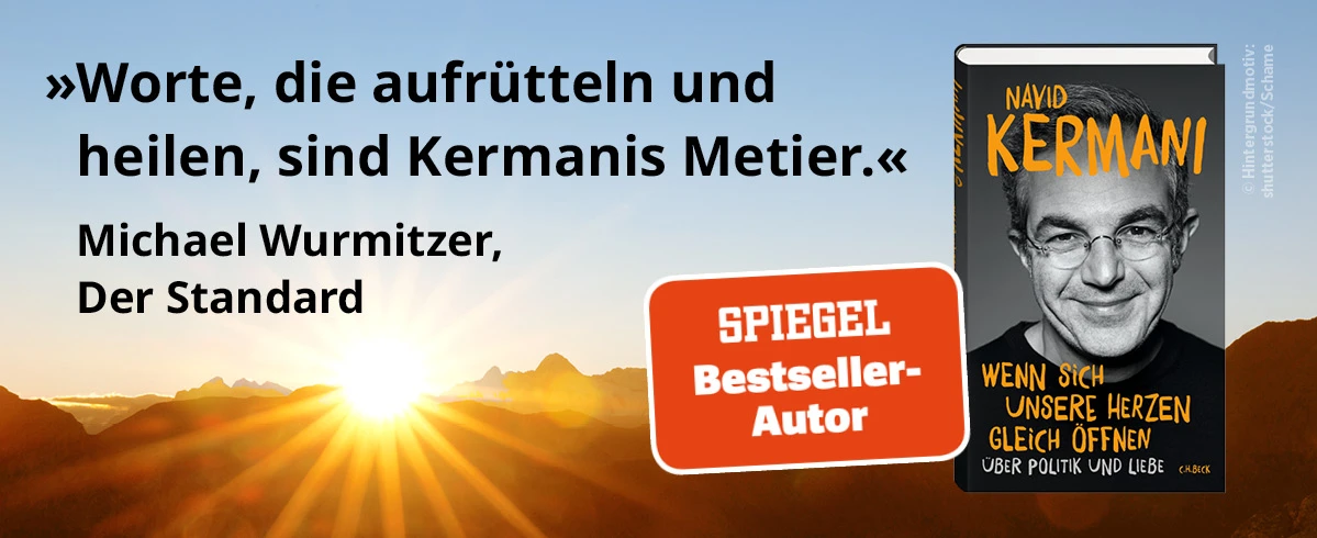 zum Buch "Wenn sich unsere Herzen gleich öffnen" von Navid Kermani