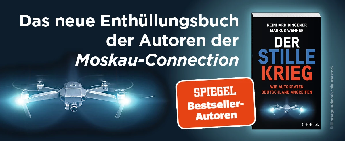 Banner für das Buch "Der stille Krieg" von Reinhard Bingener und Markus Wehner
