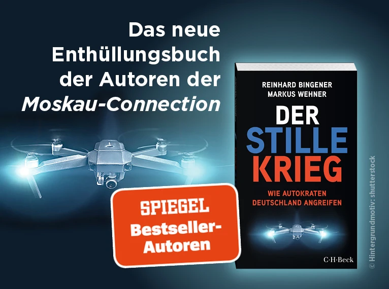 Banner für das Buch "Der stille Krieg" von Reinhard Bingener und Markus Wehner
