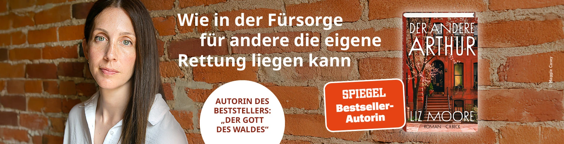 Banner für das Buch "Der andere Arthur" von Liz Moore