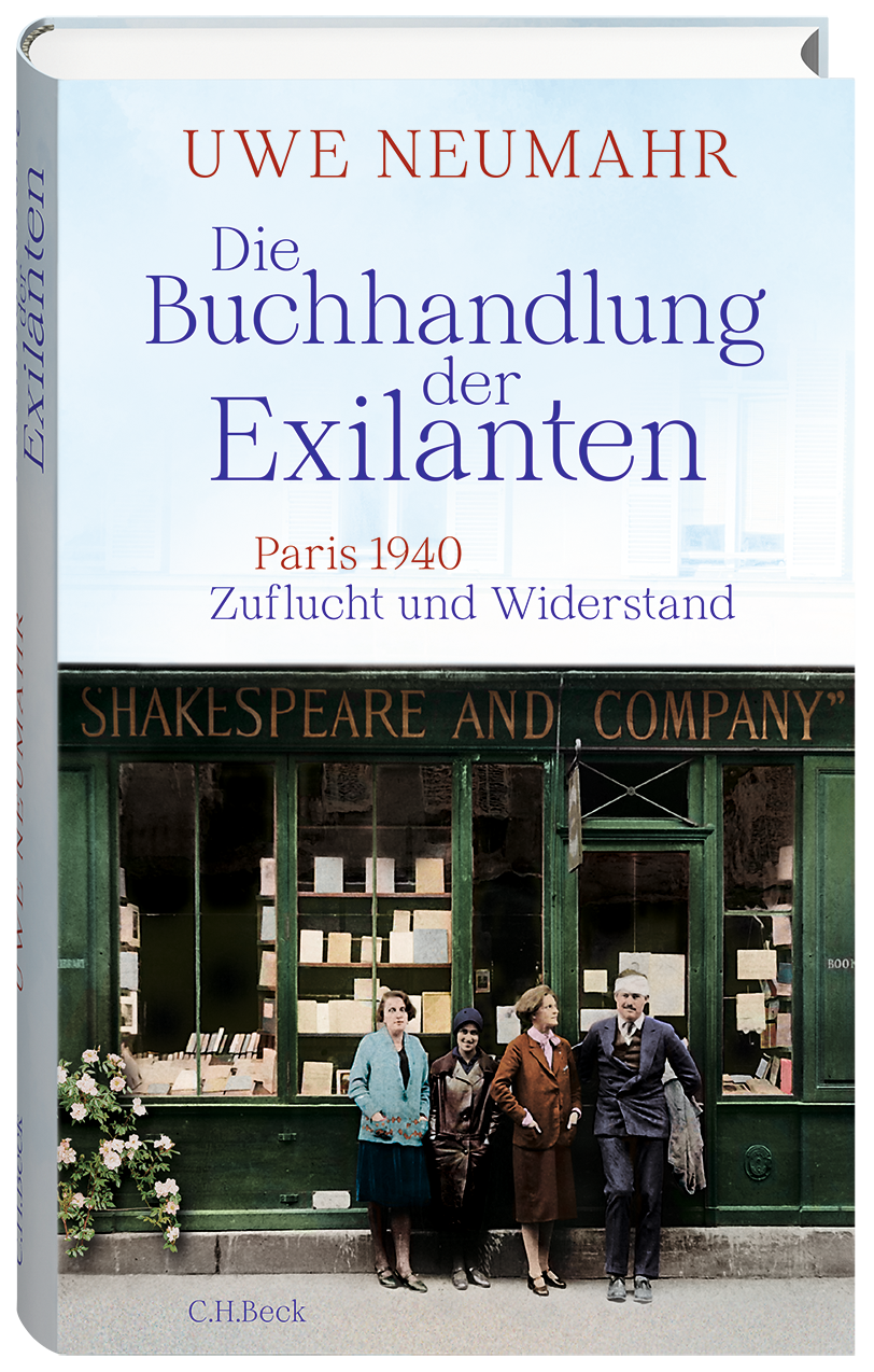 Buchcover: Uwe Neumahr, Die Buchhandlung der Exilanten