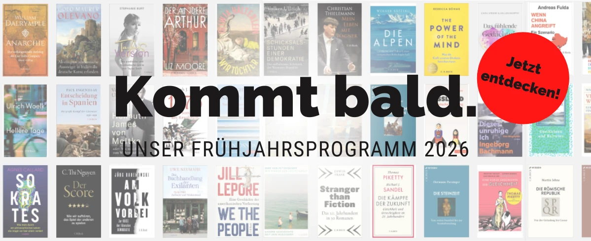 Werbung für das Frühjahrsprogramm 2026