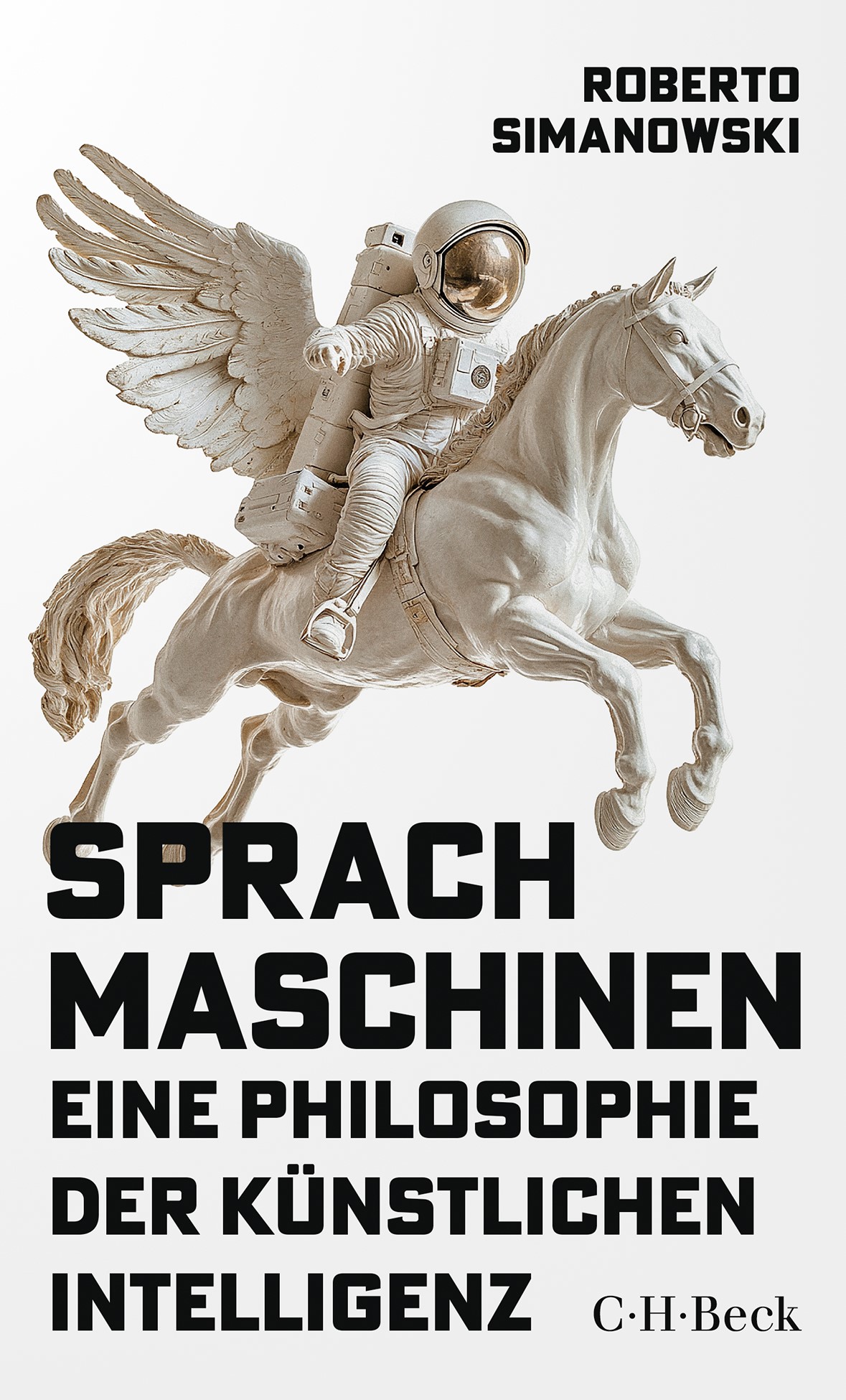 Buch-Cover Roberto Simanowski: Sprachmaschinen